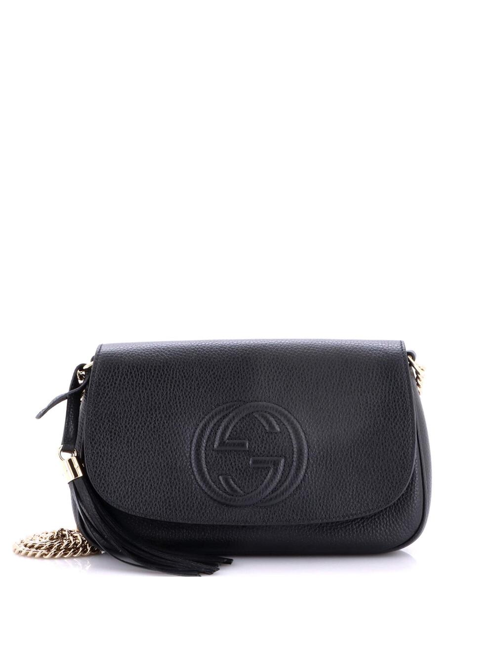 Gucci Soho Chain Crossbody Bag Leather #289029G12B